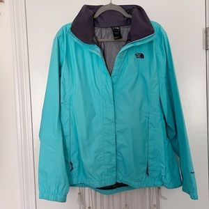 North face rain coat